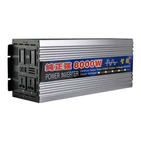 China Supplier 8kw DC 12V 24V 48V 60V To AC 220V 50Hz Pure Sine Wave off grid