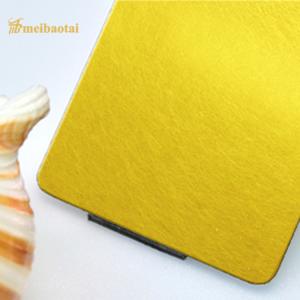 Quality Aisi201 Silver Black Gold Stainless Steel Sheet 4*8ft Flat Shape wholesale