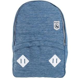 Quality Blue Polyester Custom Logo Backpacks , Printed Laptop Rucksack Bags For Student wholesale