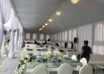 Elegant White PVC 30x60m Clear Span Tent For Wedding