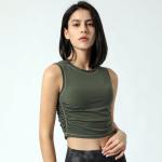 Summer Activewear T Shirts Yoga Vest Women'S Running Fitness Vest