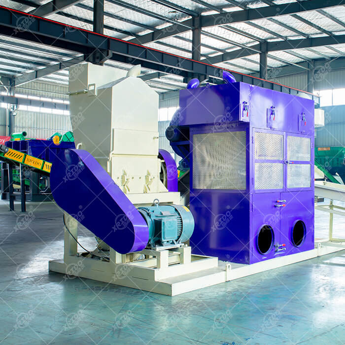 Automatic Recycling Scrap Cable Wire Recycling Plant Copper Granulator Machine Copper Separator Machine Price