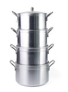 Quality Multi Layer Induction Stovetop 20cm Aluminium Saucepan Sets wholesale