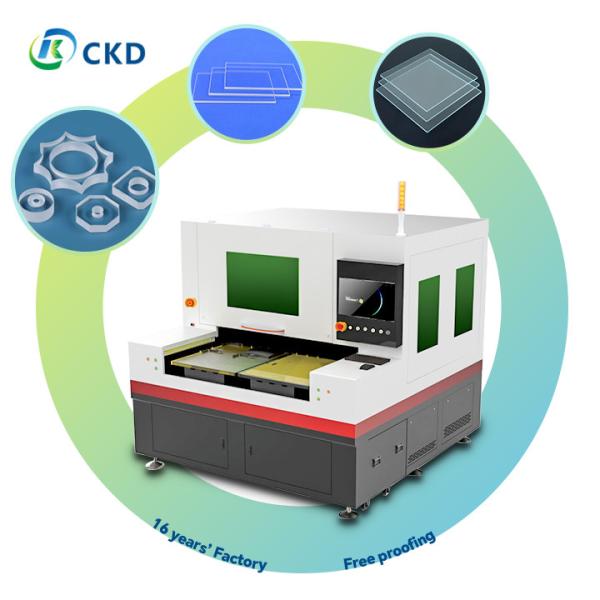 Compact Infrared Picosecond Thick Glass Laser Cutting Machine / Optical Glass