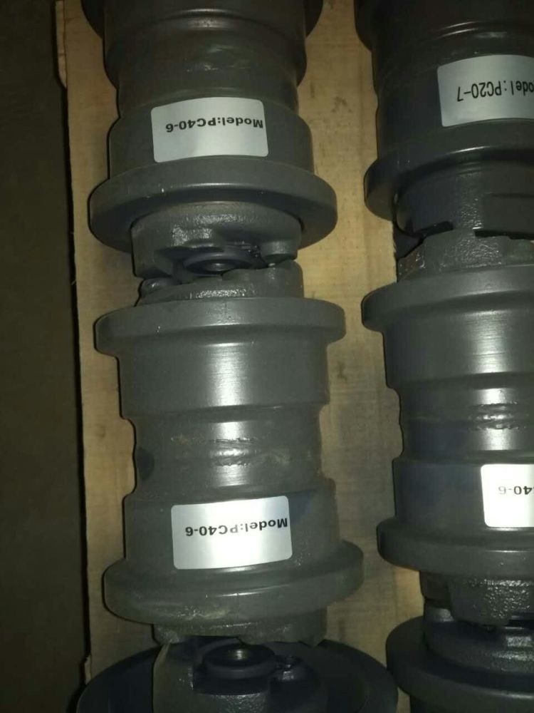 Excavator Track Roller PC20-7 PC30-7 PC40-7 , Excavator Undercarriage Components