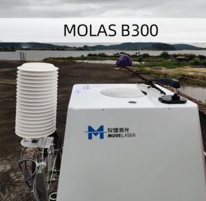 Quality 24VDC Molas B300 Offshore Wind Lidar Accurate 0.1m/S &amp; 1° Measurement wholesale