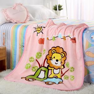 Quality Cartoon Character Polyester Flannel Fleece Blanket For Infant Baby In Bed / Sofas wholesale