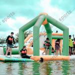Inflatable Water Park With 100 Capacity For Lake Or Sea