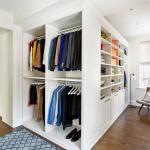 Modern 2D/3D White Wardrobe for High End Apartment Bedroom Closet