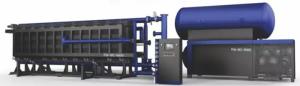 China Vacuum Cooling Automatic EPS Block Moulding Machine Energy Saving Stable Steam Pressure on sale