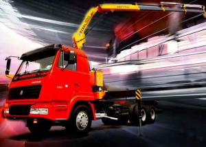 Quality 5 Ton Knuckle Boom Truck Crane , Light Truck Loader Crane wholesale