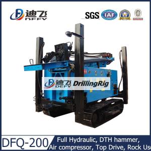 Quality DFQ-200 DTH pneumatic used Drilling Rig on Crawler wholesale