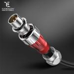Certificated IP65/IP67 Male Female 2Pin Metal Bayonet Underwater Circular