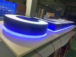 Outdoor store front building sign 3d indoor outdoor custom acrylic led letter