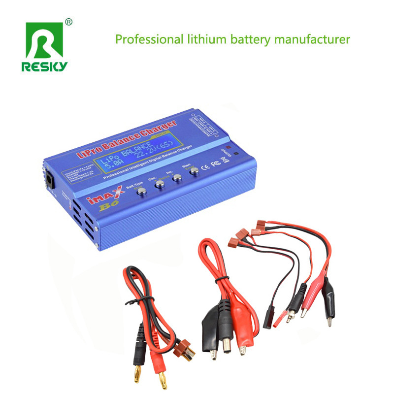 Digital LCD Fast RC Battery Balance Charger IMAXB6 80W 6A For RC Lithium Battery