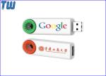 Plastic Customized Logo Ring Twisting 16GB USB Drives Bulk Storage Device