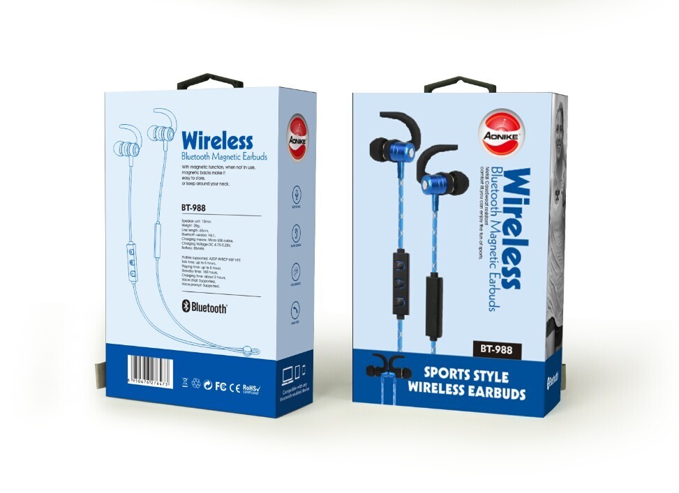 110dB Magnetic Sport Bluetooth Earphones