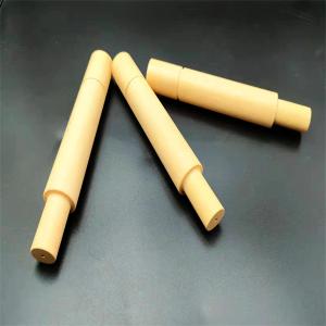 Quality Yellow Zirconia Ceramic Tubes High Temperature Magnesium Stabilized wholesale