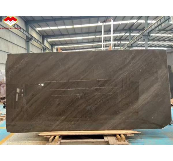 Italian 45 Degree Grey Marble Glazed Materials Big Look Slab Floor Tiles and