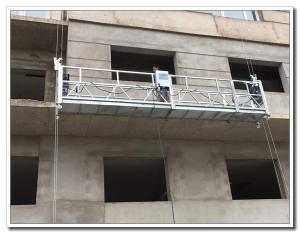 Quality Galvanized steel 6 meters ZLP630 suspended gondola system for cleaning wholesale