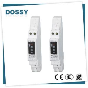 Quality Hot Selling Single Phase DIN Rail Digital Energy Meter wholesale