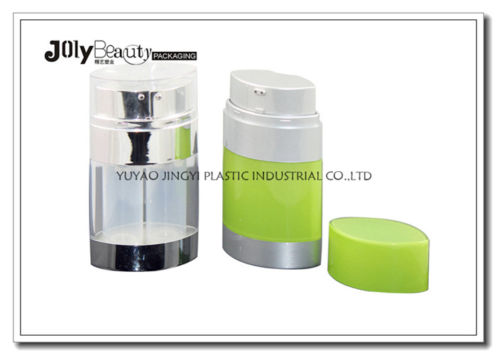 Custom Airless Empty Foundation Bottle With Pump PP Double Tube