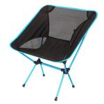 Childrens Armless Blue Folding Camping Chairs 120kg 150kg 250kg 500lb