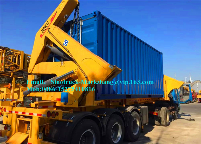 XCMG Cargo Container Lifting Equipment , Side Loader Truck With Hydraulic System