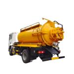 SHACMAN L3000 4000 Liters 4X2 Vacuum Sewage Cleaning Tanker Fecal Sludge Suction