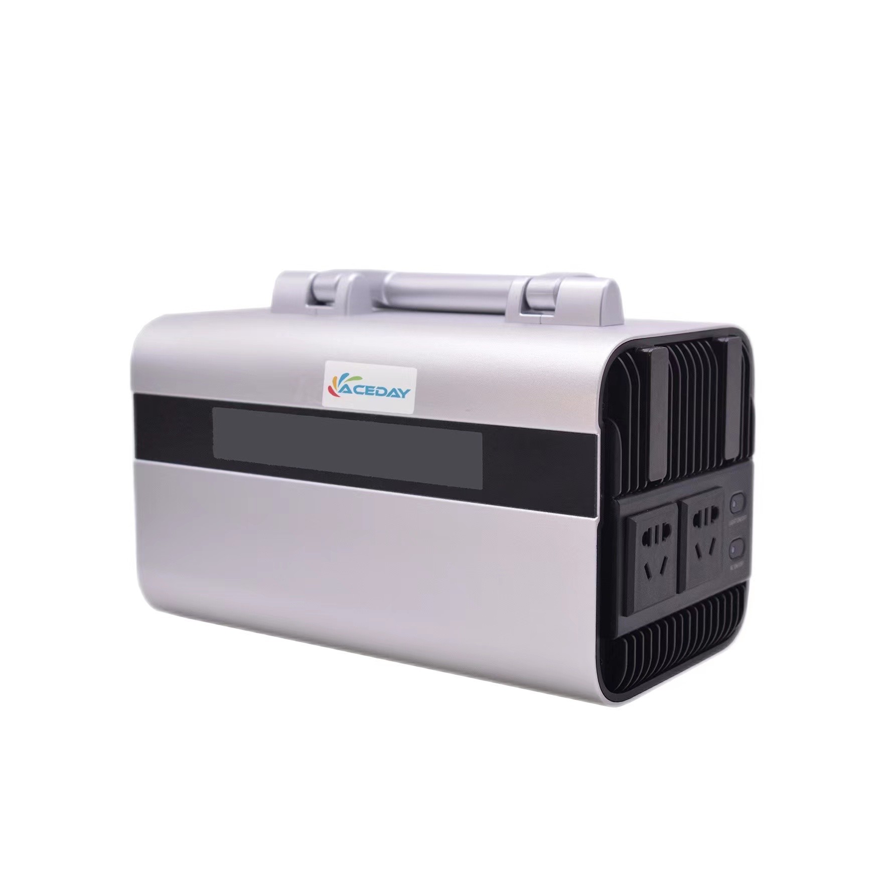 Ip20 Camping Emergency Portable Power Station 95% Charge / Discharge Efficiency Abs600
