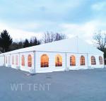 Modular Outdoor Wedding Tent / White Fabric Wedding Canopy 3m Height