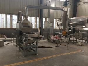 Quality Dry Groundnut Splitting Peeling Machine Half Cutting High Separating Rate wholesale