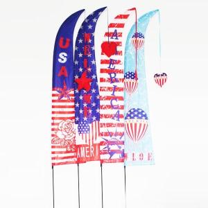 Quality Patriotic National Promotional Garden Flag United State wholesale