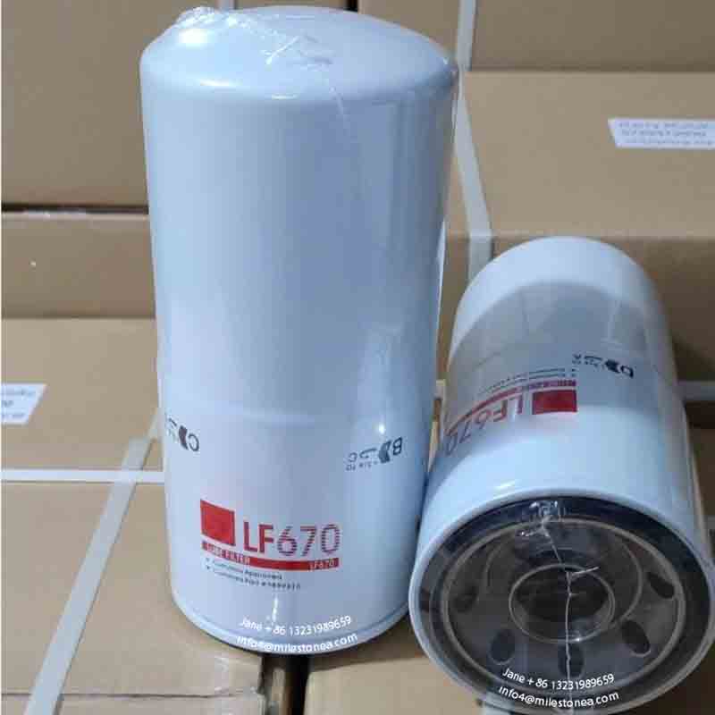 Power Generation Oil Filter 3889310 LF3363 25010495 LF670 For NT855 Engine Construction Machinery