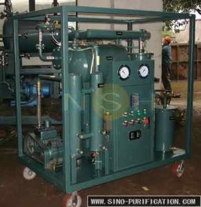 Quality High Efficiency Vacuum Oil Purifier 3000L/H 39KW OD 32MM wholesale