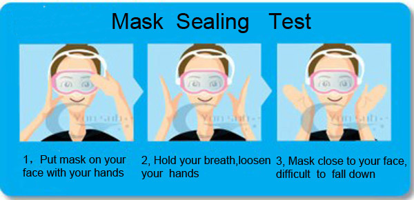 Silicon Mouthpiece Aqua Youth Mask And Snorkel Set Dry Top System Silver