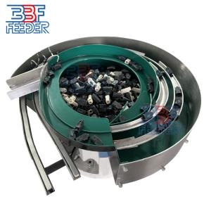 Quality Rotary Vibratory Bowl Feeder Plastic Parts Two Lanes Vibrating Feeding Machine wholesale
