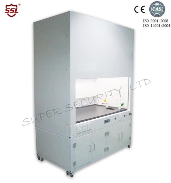 Cold-roll Steel Chemical Fume Hood IP 20 Class I Lab Fume Hood with Built-in