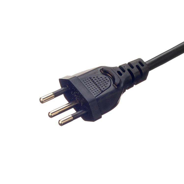 Oxygen Free Bared Stranded Copper Conductor 16A/250V VDE H05VV-F PVC Cable with EU Plug Power Cord