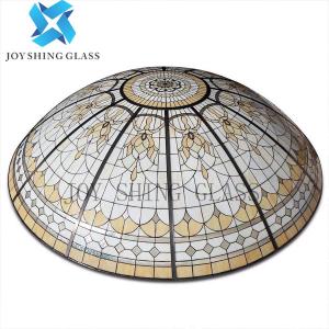 Quality Luxury Tempered Church Stained Glass 3mm-22mm For Church Domes wholesale