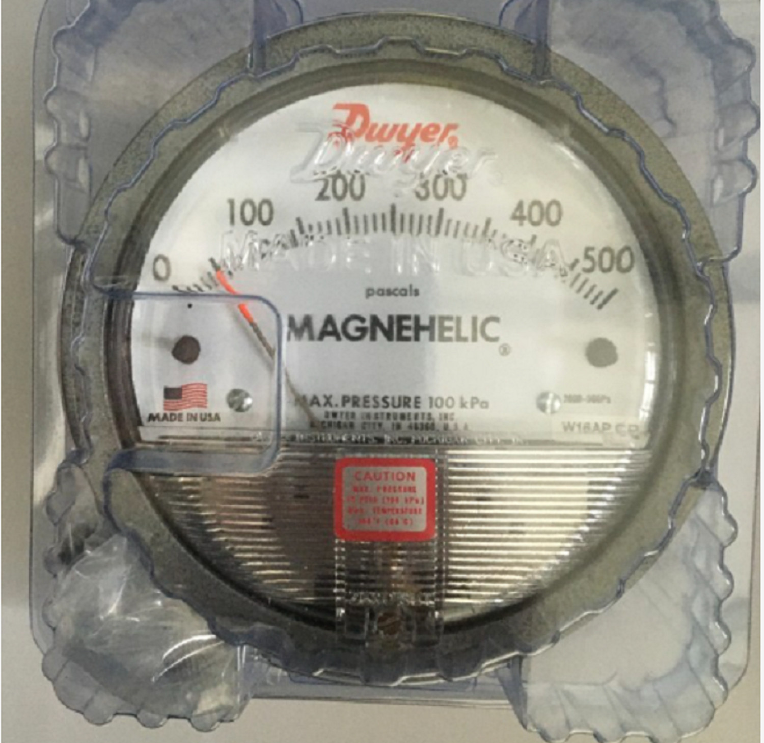 Dwyer 2300-100pa Differential Pressure Gauge Original And New