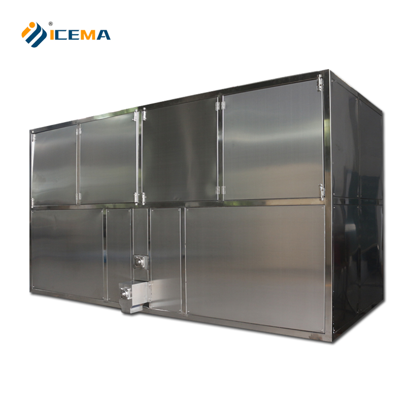 PU Material Insulation Ice Cube Maker Machine 5000kg per Day for Industrial Needs