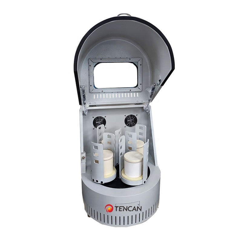1-10mm Planetary Ball Mill For Feeding Size Of Materials 0.25KW