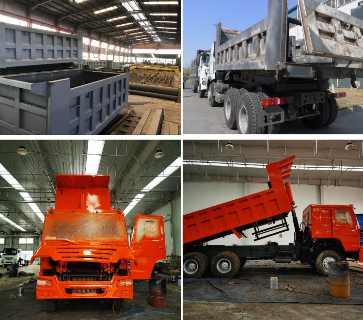Sinotruk Howo 375 HP Dump Truck 6x4 30 Ton Tipper Truck