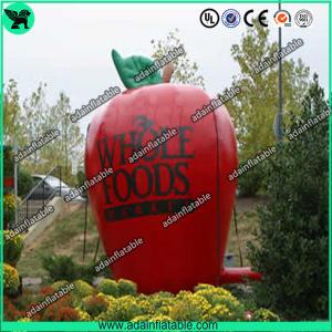 Quality Advertising Inflatable Fruits Replica Giant Inflatable Apple Model wholesale