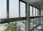 Double Glazed Unitized Glass Curtain Custom Aluminium Windows Heat Insulation