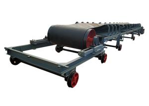 Quality Rail Whell Movable 1200mm Belt Conveyor Machine wholesale