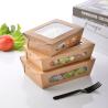 Buy cheap PE Coated 2 Ply Eco Friendly 20oz Kraft Paper Bowls Fast Food Box Take Away from wholesalers