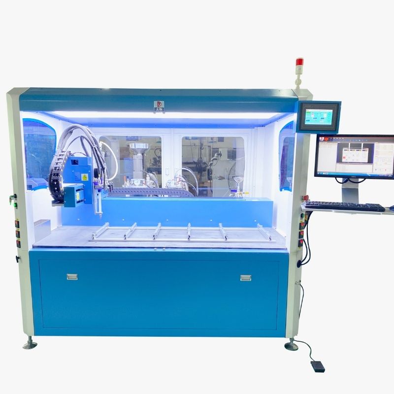 High Precision CCD Adhesive Dispensing Machine with Double Vision Positions Dispenser