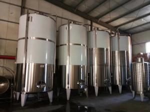 Quality Single Wall 3mm Fruit Wine Fermentation Tank , Wine Fermenting Equipment wholesale